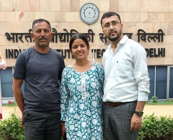 The daughter of Churha area created history: made the whole area proud photo